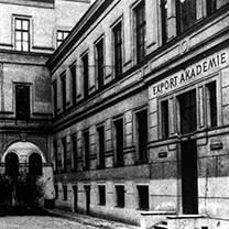 Photo of the Imperial Export Academy in the 9th Viennese district