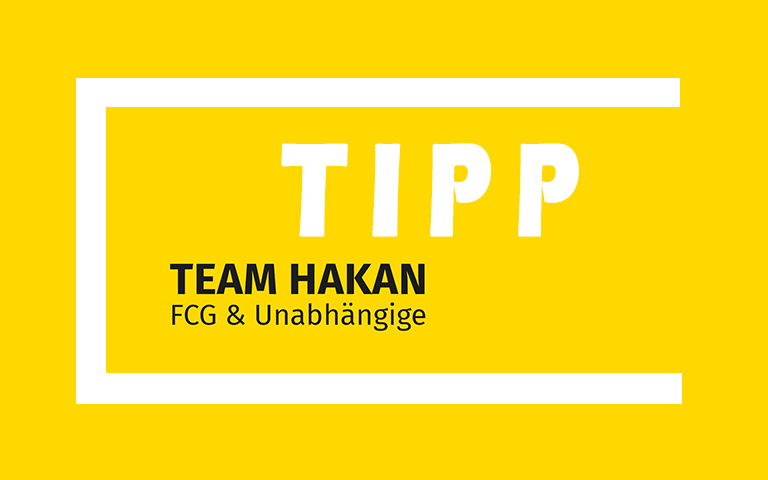 Tipp TEAM HAKAN FCG & Unabhängige
