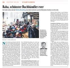 Falter-Artikel zur Schließung der ÖGB-Buchhandlung