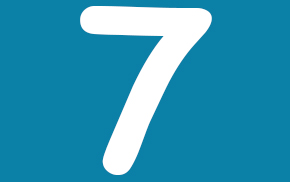 Illustration: Zahl 7