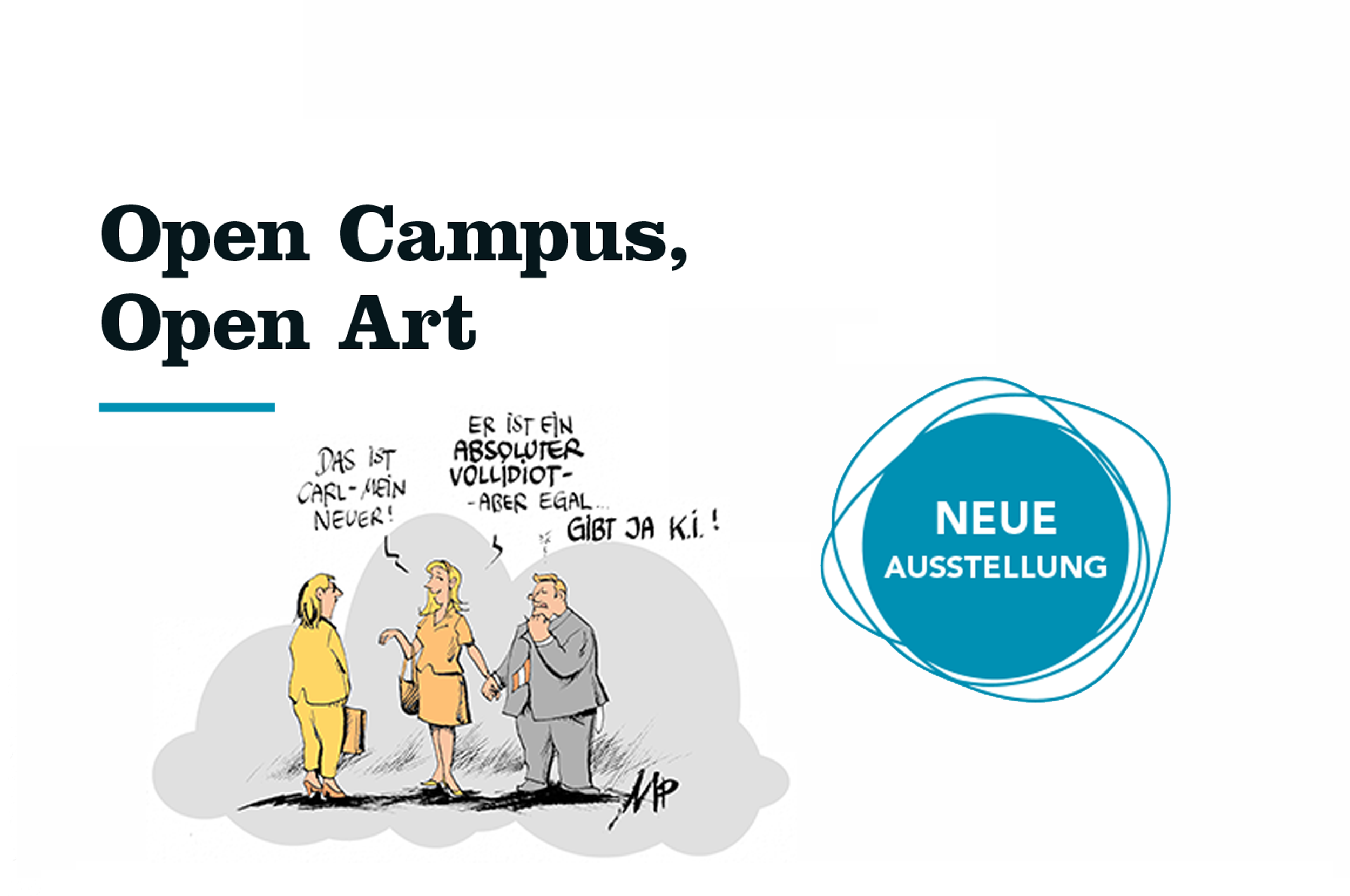 Karikatur trifft Wirtschaft