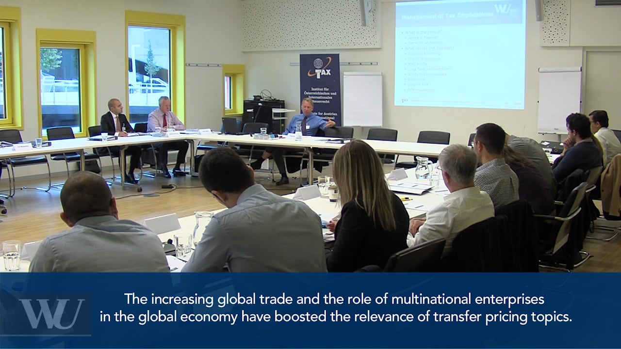 Video Advanced Transfer Pricing Course