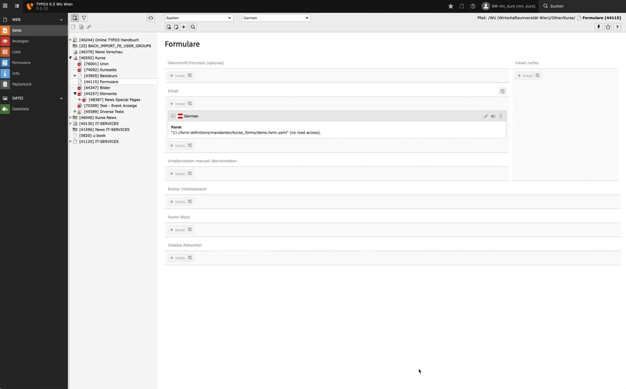 Video Import der .csv Datei in Excel