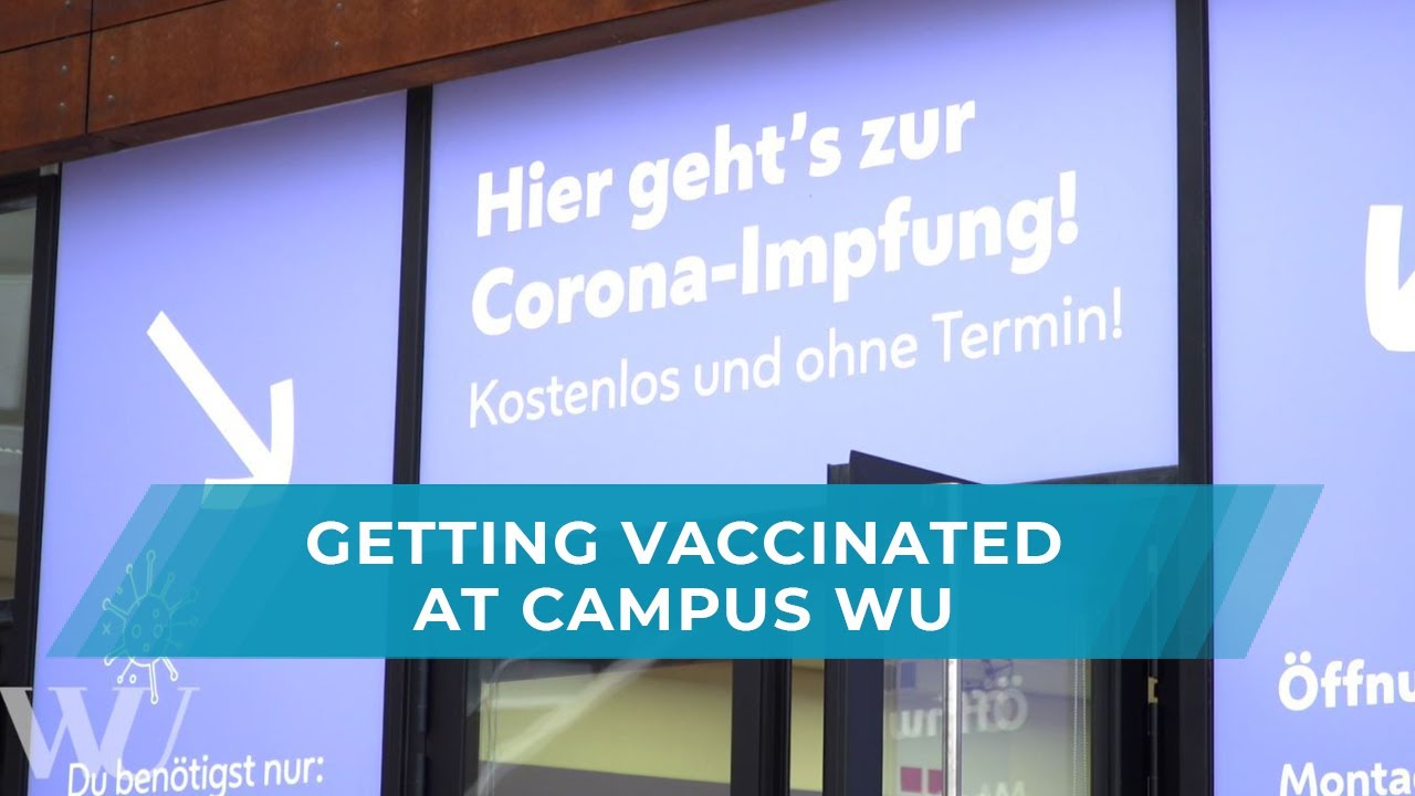 Video Impfstelle am Campus WU