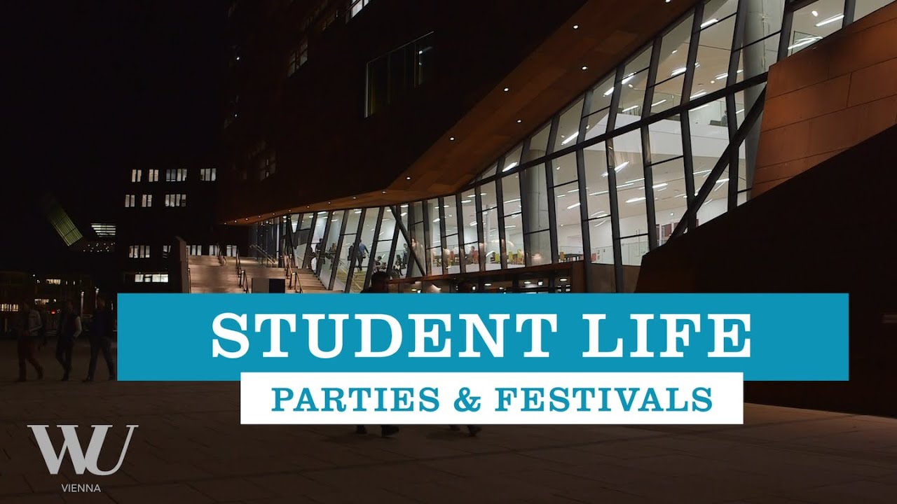 Video Parties and Festivals - Student Life at WU Vienna