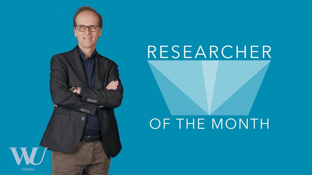 Video Giuseppe Delmestri - Researcher Of The Month - March 2020