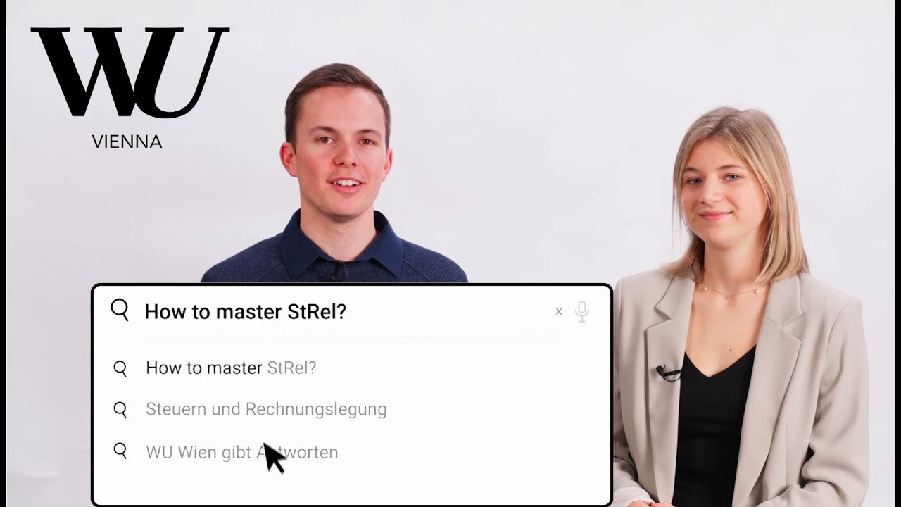 Video How to master Steuern & Rechnungslegung (StRel) | WU Wien gibt Antworten