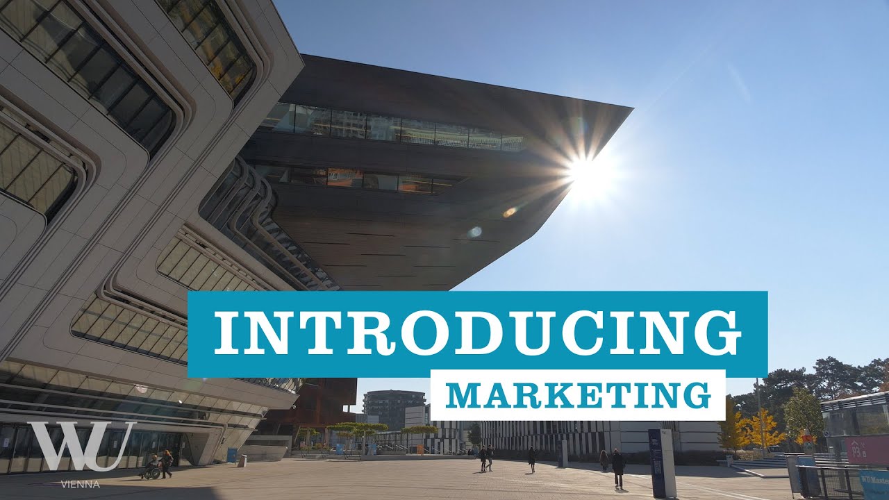 Video Introducing Marketing - Master's Program at WU Vienna