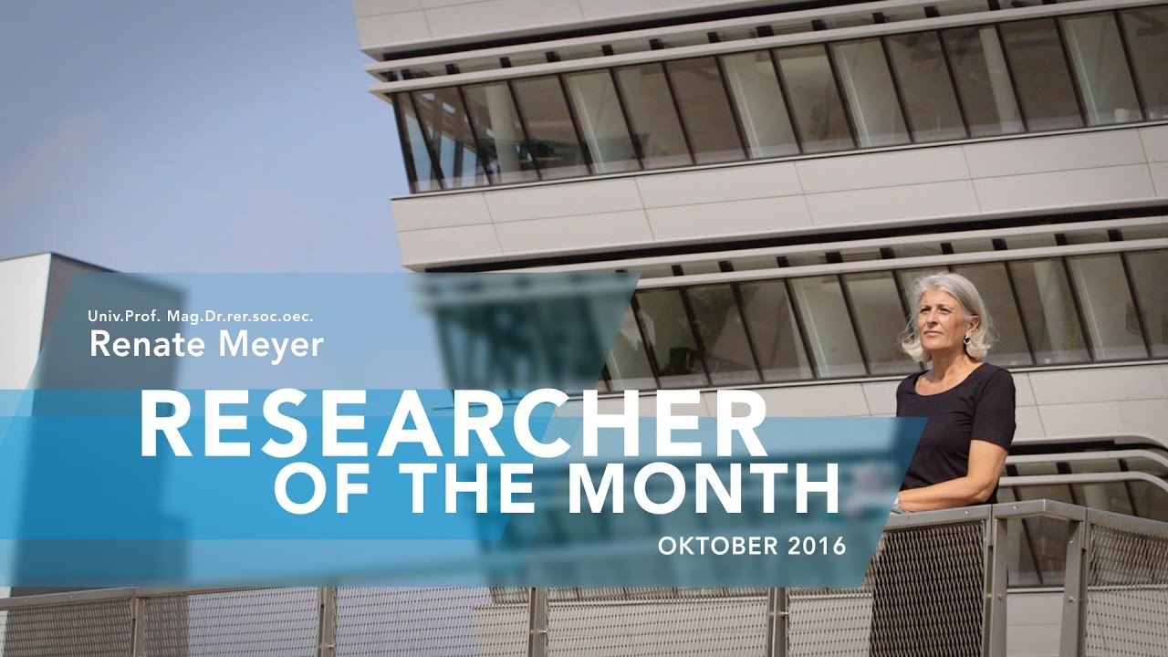 Video Researcher of the Month (Oct, 2016)