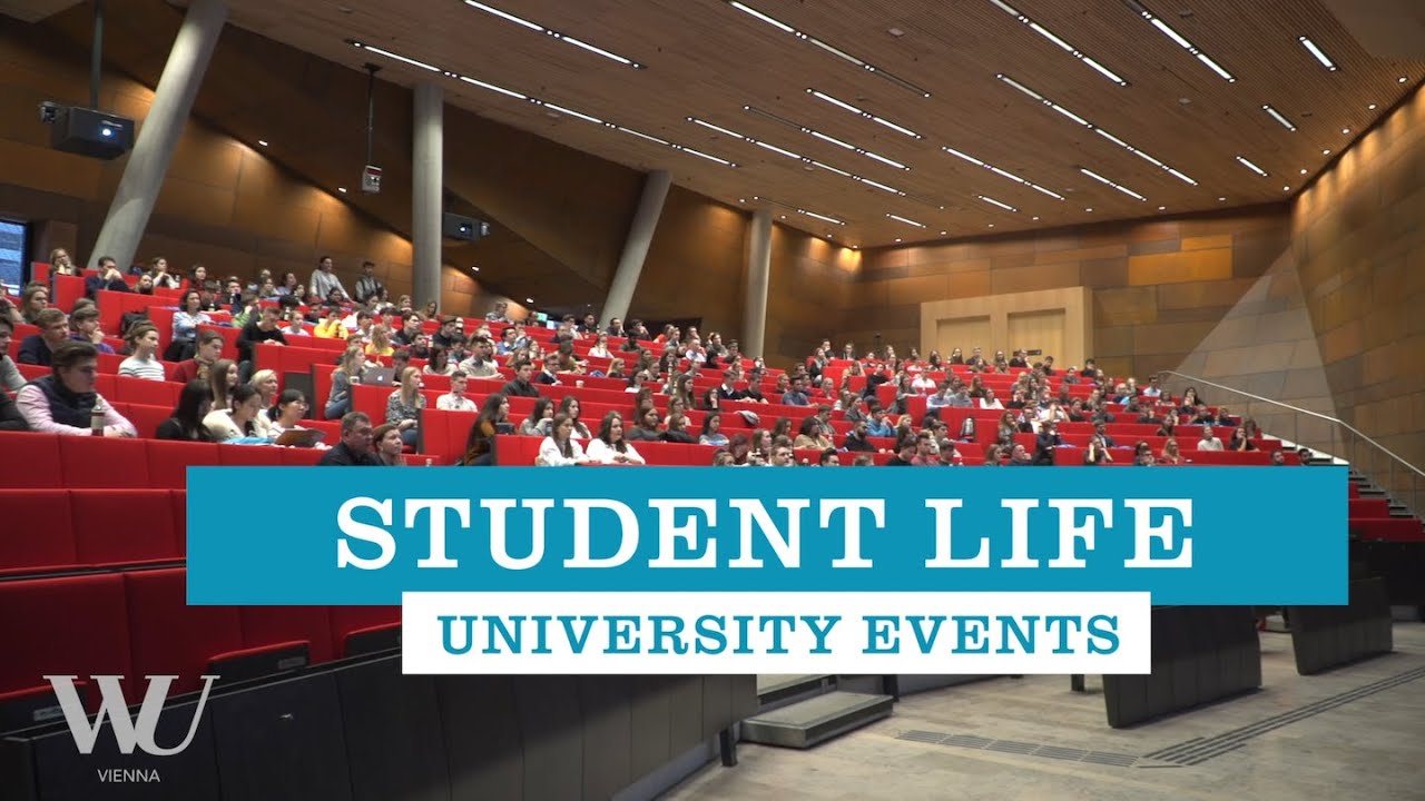 Video University Events - Student Life at WU Vienna