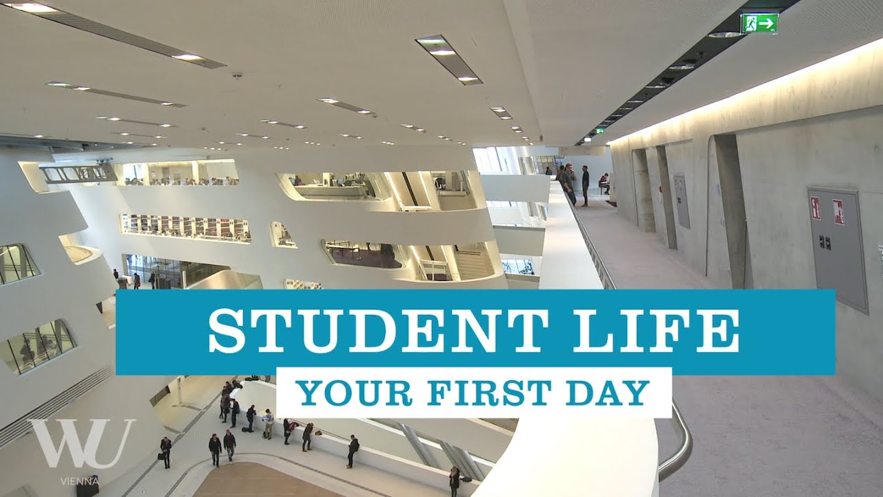 Video Your First Day - Student Life at WU Vienna