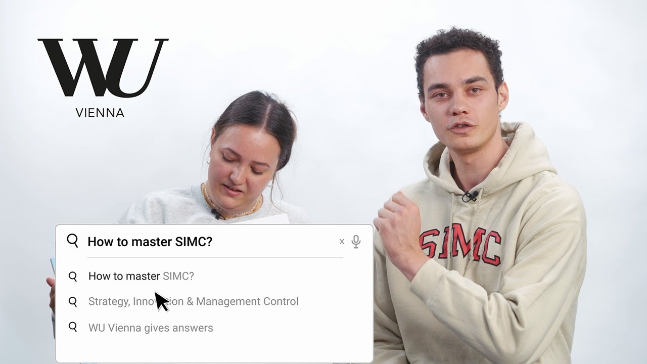 Video How to master SIMC | WU Vienna gives answers