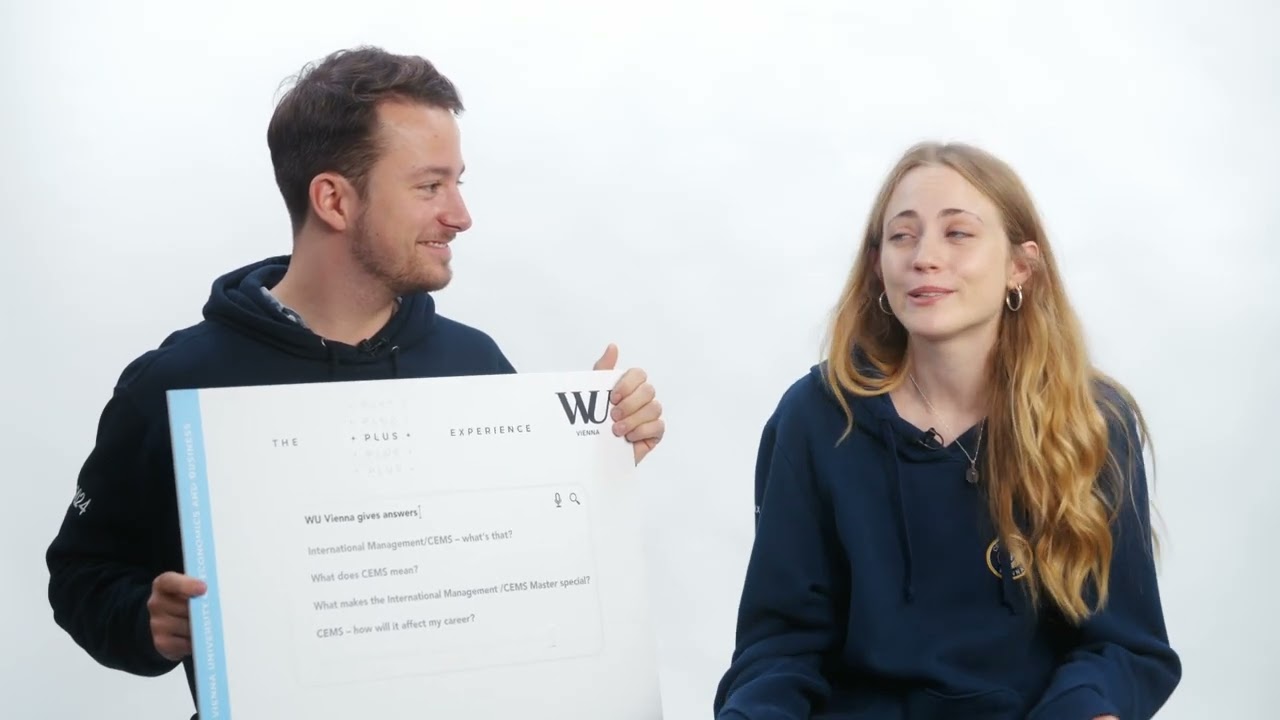 Video How to master International Management/CEMS | WU Vienna gives answers