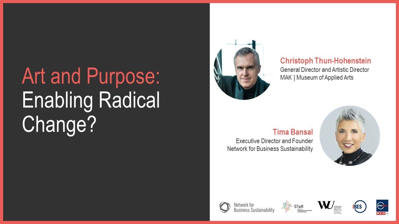 Video NBS Workshop 2021: Art and Purpose: Enabling Radical Change?